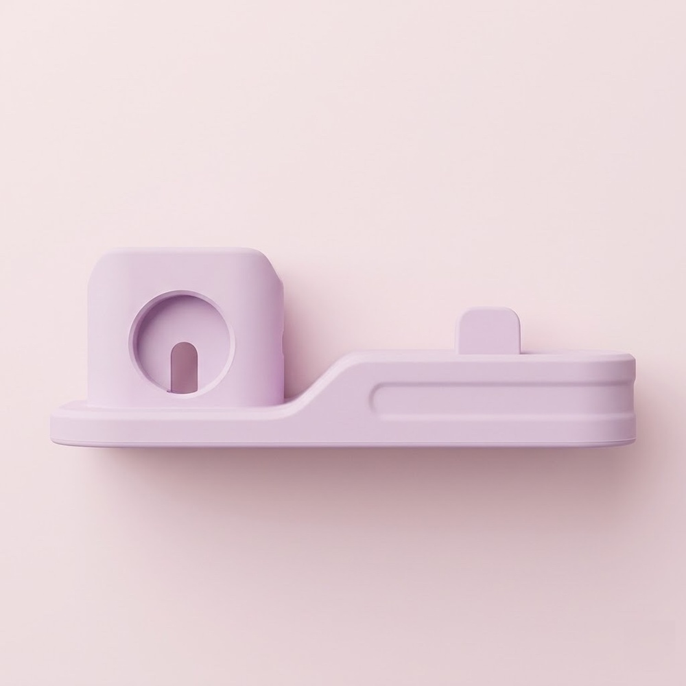 [BOGO] NWT Light Purple Charging Station for Apple‎ Watch, Airpods & iPhone